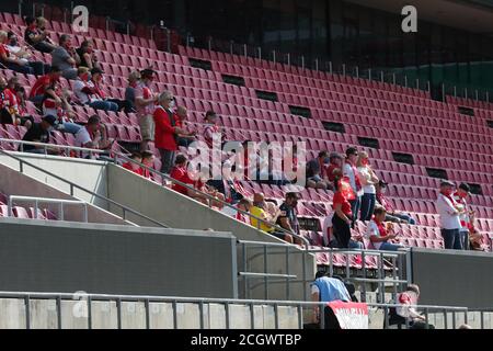 Colonia, Germania. 12 settembre 2020. Pokal DFB, 1. Runde, VSG Altglienicke - 1. FC Colonia: Wenige Zuschauer. Credit: Juergen Schwarz/Alamy Live News Foto Stock