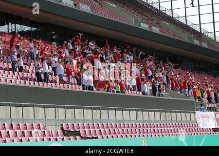 Colonia, Germania. 12 settembre 2020. Pokal DFB, 1. Runde, VSG Altglienicke - 1. FC Colonia: Wenige Zuschauer. Credit: Juergen Schwarz/Alamy Live News Foto Stock