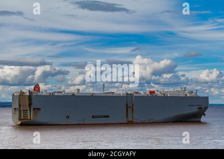 Autostrada Adriatica in direzione Royal Portbury Docks Foto Stock