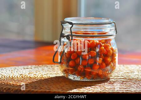 Fagioli garbanzo piccanti arrosto Foto Stock