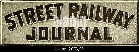 . The Street railway journal . ouse of Commons, per un charter per costruire e gestire una ferrovia elettrica o a vapore di standard o di gage stretto tra Rossland e la Red Mountain Railroad, una distanza totale di 30 miglia. Kohler Brothers, Engineers e Contractorsfor complete Steam e Ferrovie elettriche, & Scrivici quando contem-plating la costruzione di nuove linee, o miglioramenti a proprietà esistenti. 1804-1806=1808-1810-1812Fisher Building, Chicago, 111. JOHN BLAIR MacAfee Harrison Building, Market e 15th STS.PHILADELPHIA. PA. Costruzione ed equipaggiamento di Ferrovie elettriche. Installazione di ElectricLig Foto Stock