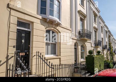 Brighton, Regno Unito. 12 settembre 2020. Architettura Regency nel centro di Brighton credito: Andrew Hasson / Alamy Live News Foto Stock