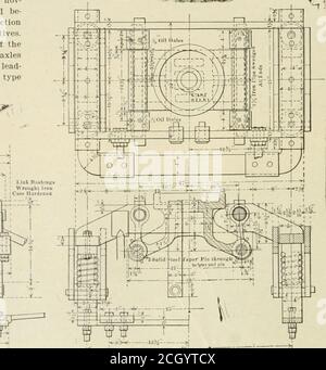 . FFTL TBUCK FOB CONSOLIDAMENTO LOCOMOTIVE - HABBUJAN LINE,g, NOVEMBEB, 1905. INGEGNERE AMERICANO E GIORNALE FERROVIARIO. 401 Foto Stock