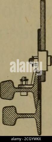 . Costruzione e riparazione di ferrovie ... : costituendo una delle serie dei volumi compresi nell'edizione riveduta e ampliata della scienza delle ferrovie, . Foto Stock