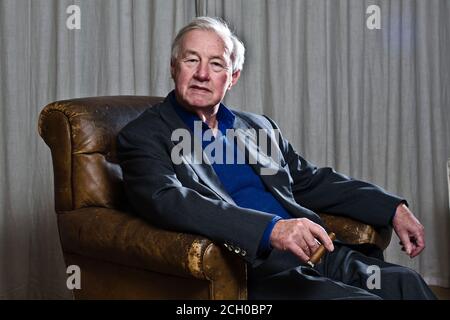 Sir Terence Conran (1931-2020), fotografato al ristorante Boundary, Shoreditch, East London, Inghilterra, Regno Unito Foto Stock