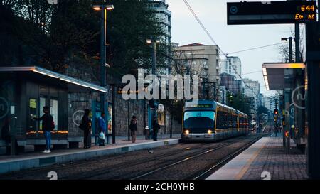 Al mattino presto, Porto, Portogallo Foto Stock