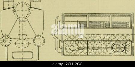 . Ingegnere americano e giornale ferroviario . Fig. 38. CALDAIA BIANCA THK, ■FIG. 39.. UUV!i -,s v oscoSx Foto Stock