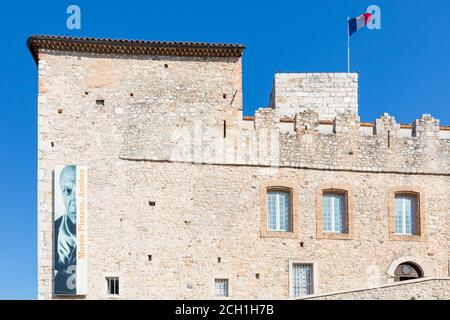 Il Musée Picasso; Museo Picasso, Antibes, Alpes-Maritimes, Francia Foto Stock