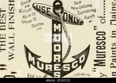 . Il Maine centrale. Un giornale di viaggio . f-A LtAVITTS Pattnt A.vn1NG,P0RTl»ND.ML. F. A. I.KAVITT, ^9^P? Rtanufacturer vi .STORE& TENDE DA PRATO, bandiere, vele da yacht, Haiiniocks, coperture, Sigus tela, scapes del fuoco, ecc. 39 Exchange Street. . PORTLAND, MAINE. Vedere Leavitts migliorare la tenda. Sliiles in cima a wludow everj tempo quando non in uso. Produttore della migliore Hammock iu il mercato. WILL H. GOODWIN & CO., 7 PIAZZA DEL MONUMENTO, CONCESSIONARI IN^FANTASIA . GENERI ALIMENTARI, di al&gt; generi. Prodotti a scelta, prezzi bassi. Le nostre vendite del sabato sono molto popolari. ELEPrtONE CONNECT IONS. 00 decorazioni. Vijj nil s Foto Stock