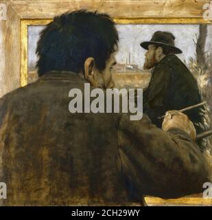 Raffaelli Jean-François - Pittori - Scuola Francese - 19 E all'inizio del XX secolo Foto Stock