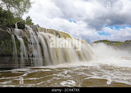 Maruia Falls Foto Stock