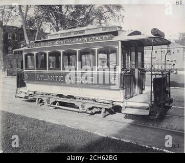. Inventario della West End Street Railway Company . Foto Stock