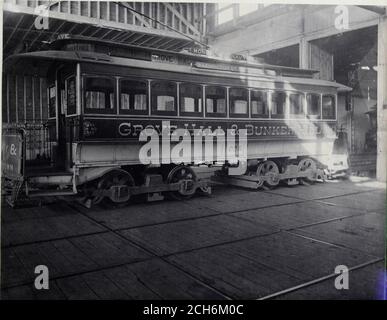 . Inventario della West End Street Railway Company . Foto Stock
