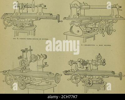 . Ingegnere americano e giornale ferroviario . «^m^s fig, 7.-NO. 2 UTENSILE UNIVERSALE E FRESA MOLATRICE.NORTON RUOTA SMERIGLIO AZIENDA.. FIG. 10.-AFFILARE UN TRITATUTTO PER PICCOLE ESTREMITÀ. FIG. 11.-BADI REGOLAZIONE MANDRINO E LAVORO PER INTERNALGRINDING. III (i miikh. 1904. AMERICAN ENGINEEB E RAILROAD JOURNAL 175 Foto Stock