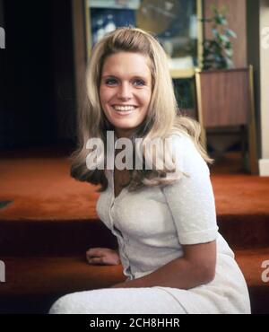 L'attrice inglese Carol White, apparsa nei film "Cathy come Home" (1966) e "Poor Cow" (1967). Foto Stock