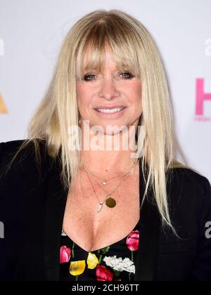 Jo Wood partecipa al Lorraine High Street Fashion Awards, al Grand Connaught Rooms, 61-65 Great Queen Street, Londra. PREMERE ASSOCIAZIONE foto. Data immagine: Martedì 17 maggio 2016. Vedi PA Story SHOWBIZ Lorraine. Il credito fotografico dovrebbe essere: Ian West/PA Wire Foto Stock