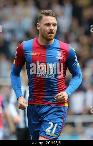 Connor Wickham di Crystal Palace durante la partita della Barclays Premier League a St James' Park, Newcastle. Foto Stock