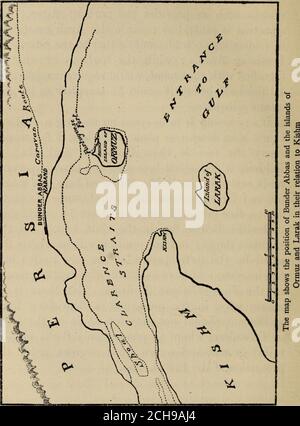 . Il problema persiano; un esame delle posizioni rivali della Russia e della Gran Bretagna in Persia, con qualche resoconto del golfo persiano e della ferrovia di Bagdad. Anteriore della Persia o dell'Arabia; mentre il porto, o quello che è stato indignato con questo nome, richiederebbe un aiuto premuroso prima che possa essere accettato come comunque adeguato. Se si vuole spendere del denaro per fare un porto c'è almeno un posto che ripagherebbe di gran lunga i guai di Bassadore, e che isBahrein, che sta rapidamente diventando il centro commerciale più importante del Golfo. Ma anche qui non si è inclini a. Foto Stock