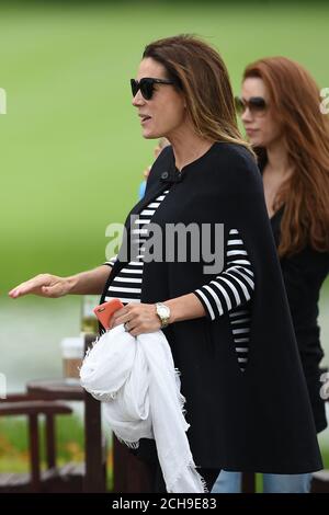 Natalie Pinkham durante L'ISP HANDA Mike Tindall Celebrity Golf Classic in aiuto di Rugby for Heroes e la Matt Hampson Foundation, presso il Belfry Golf & Resort Hotel di Sutton. Foto Stock