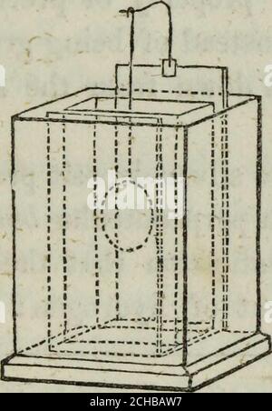 . Manipolazione elettrotipo : essendo la teoria e le istruzioni semplici nell'arte della lavorazione dei metalli, precipitandoli dalle loro soluzioni, attraverso l'agenzia di elettricità galvanica o voltaica. Anche nelle arti dell'elettroplaccatura, dell'elettrogordatura e dell'elettro-incisione; con un resoconto del modo di depositare ossidi metallici, e delle numerose applicazioni di elettrotipo nella arte. SOLUZIONI E APPARECCHIATURE. 19 sviluppato sarà più che sufficiente per rilasciare il puremetallico, e si svilupà idrogeno, il risultato essendo l'aposposizione di ossido. Oppure, se l'equilibrio tra la forza di Foto Stock