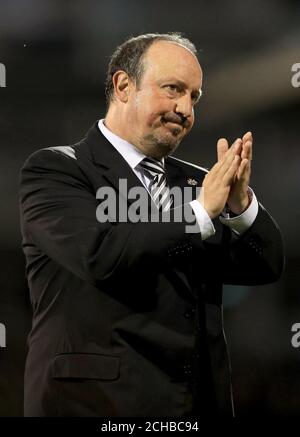Newcastle United manager Rafael Benitez Foto Stock