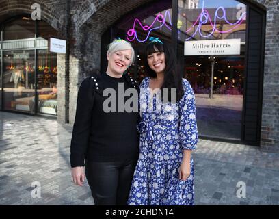 Melissa Hemsley partecipa al lancio del negozio Miller Harris a Coal Gocce Yard Londra Foto Stock