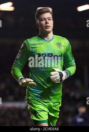 Leeds United portiere Bailey Peacock-Farrell Foto Stock