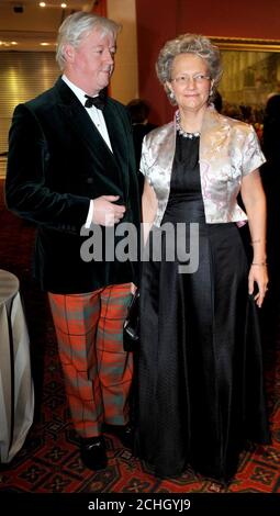 Clara Furse e ospite del Morgan Stanley Great Britons Awards 2007 presso la Guildhall di Londra. Foto Stock