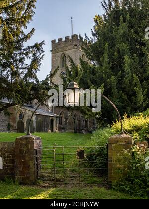 La Chiesa di Sant'Andrea Peatling Parva, Leicestershire, England, Regno Unito Foto Stock