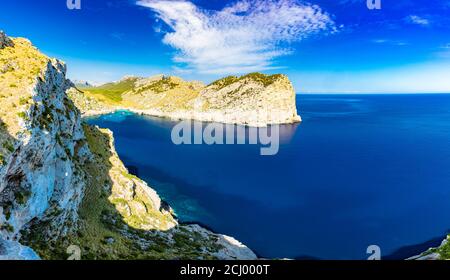 Zona di Capo Formentor e dintorni, costa di Maiorca, Spagna Foto Stock