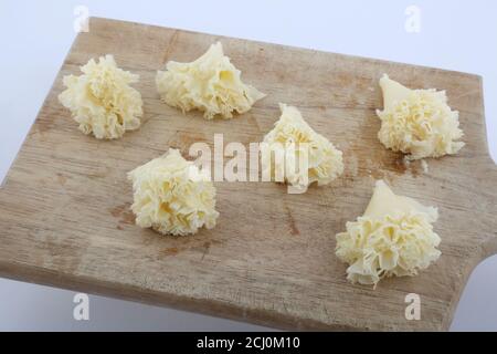 tipo speciale di formaggio a pasta di latte Foto Stock