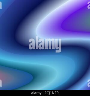 Immagine vettoriale modificabile di nuvole molto nebbie in blu cielo fatto con una mesh gradiente Illustrazione Vettoriale