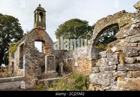 Gladsmuir Old Parish Church, East Lothian, Scozia, Regno Unito. Foto Stock