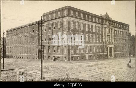 . Catalogo della Scuola di Medicina 1911-1924 . 1. OSPEDALE UNIVERSITARIO Foto Stock