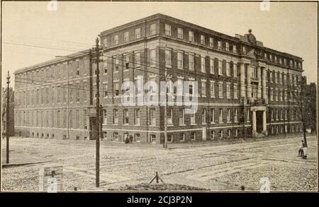 . Catalogo della Scuola di Medicina 1911-1924 . OSPEDALE UNIVERSITARIO Foto Stock