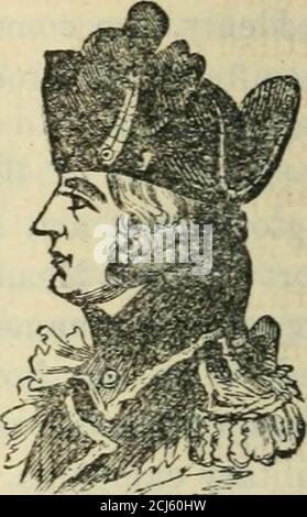 . Una storia del Canada e delle altre province britanniche del Nord America . autorità ristica stessa, ed è stato successivamente conosciuto come la Federazione degli Stati Uniti d'America. * George Wasliington nacque in Virginia nel 1732. Quando ma sei adolescenti di età, è stato impiegato in terra di rilevamento che era stato assegnato a Lord Fairfax, un collegamento di Hig. Era un topografo formany anni, e così ha guadagnato una conoscenza della topografia del thecountry, che successivamente ha girato a cliente militare. Prima di sprecare, fu nominato generale aggiunto delle milizie in un distretto di Virginian  LW AT  , e nel dopoguerra Foto Stock