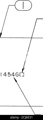 . calcomp :: H-84-0045B interfaccia parallela DR11W DR11B DR11C e DR11B Vistagrafica manuale utente Nov1984 . 5811 45460 s^ee Nore ^ ^£e TABLE i -QZ mRKJl63 MARK:J3 05 MARKJii&gt;0(i&gt; MARKJ/SG7 MARKJI^ Foto Stock