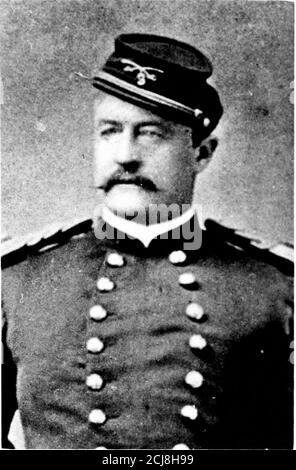 . Storia della terza Cavalleria della Pennsylvania, sessantesimo Regiment Volontarii della Pennsylvania, nella guerra civile americana, 1861-1865 [risorsa elettronica] . Captain Abel peso. Società K. Capitano William Rkdwood Pkici: Società ( Foto Stock