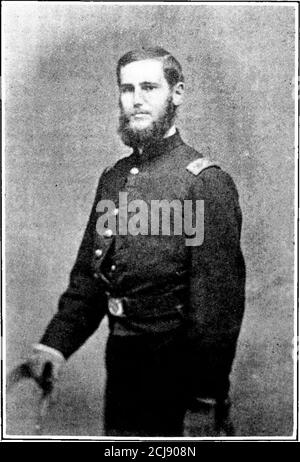 . Storia della terza Cavalleria della Pennsylvania, sessantesimo Regiment Volontarii della Pennsylvania, nella guerra civile americana, 1861-1865 [risorsa elettronica] . Capitano William E. Miller. Compagnia H. Capitano Walter S. Xewhau. Azienda A.. Foto Stock