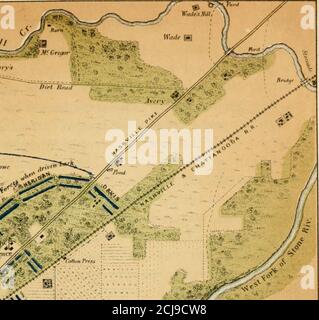 . Annali dell'Esercito del Cumberland : comprendente biografie, descrizioni di dipartimenti, racconti di spedizioni, scherzi e battaglie ; anche il suo record di polizia di spie, contrabbandieri, emissari ribelli prominenti ... e rapporti ufficiali della battaglia di Stone River e della Campagna di Chickamauga . ^9- &lt;iy*- ^^■■■-A ^-t^Ja.. Foto Stock