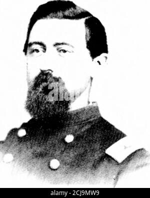 . Una storia del quarantaquattresimo Reggimento, New York Volontario Fanteria, nella guerra civile, 1861-1865 [risorsa elettronica]. In questo è stata illustrata la necessità di risposta spesso citata è la madre dell'invenzione. Qui rimaniamo due giorni, riposando, sperimentando e domandandosi che cosa era arrivato dopo. Il riposo e la sperimentazione erano avvantaggiosi, ma il domandarsi era infruttuoso e di piccolo conto. Il 28 ottobre, dopo aver marciato per diverse miglia, il regio, con altri undici reggimenti, è stato recensito dal GeneralMcClellan, cui hanno partecipato il suo staff e altri ufficiali di spicco.IT Foto Stock