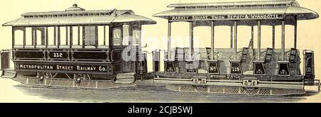 . Il giornale ferroviario di strada . Tutte le parti sono intercambiabili e facilmente duplicate. ORDINI RIEMPITI RAPIDAMENTE E CON CURA. A THE STREET RAILWAY JOURNAL. 1121 STABILITO, 1856. INCORPORATO, 1883. Foto Stock