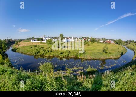 Convento di intercessione a Suzdal. Russia Foto Stock