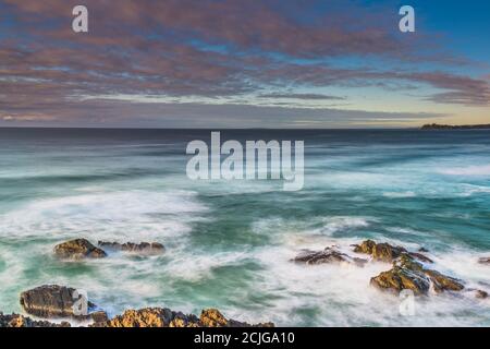 One Tree Beach a Tuross Head sulla costa meridionale del NSW, Australia Foto Stock