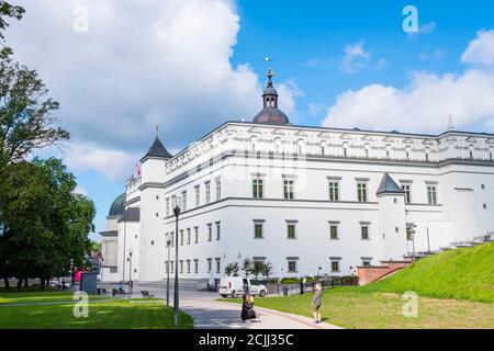 Palazzo dei Granduchi di Lituania, Vilnius, Lituania Foto Stock