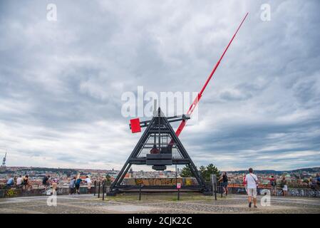 Praga, Tschechische Republik. 22 agosto 2020. Praga, Repubblica Ceca 22 agosto 2020: Impressioni Praga - 2020 Repubblica Ceca/Praga/Metronom | utilizzo nel mondo Credit: dpa/Alamy Live News Foto Stock