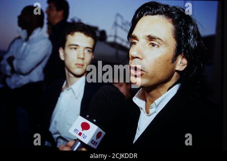 Jean-Michel Jarre, Lione, Francia Foto Stock