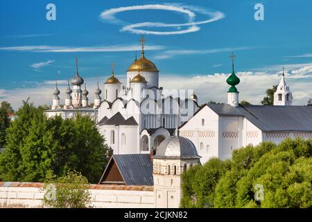 Convento di intercessione a Suzdal. Russia Foto Stock