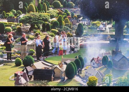 Villaggio modello di Bekonscot. Beaconsfield. Buckinghamshire, Chilterns, Inghilterra, Regno Unito Foto Stock