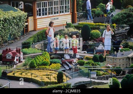 Villaggio modello di Bekonscot. Beaconsfield. Buckinghamshire, Chilterns, Inghilterra, Regno Unito Foto Stock